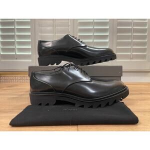 Robert Clergerie Men's Bacchic01 Dress Shoes Black Leather Size 10.5 US NIB
